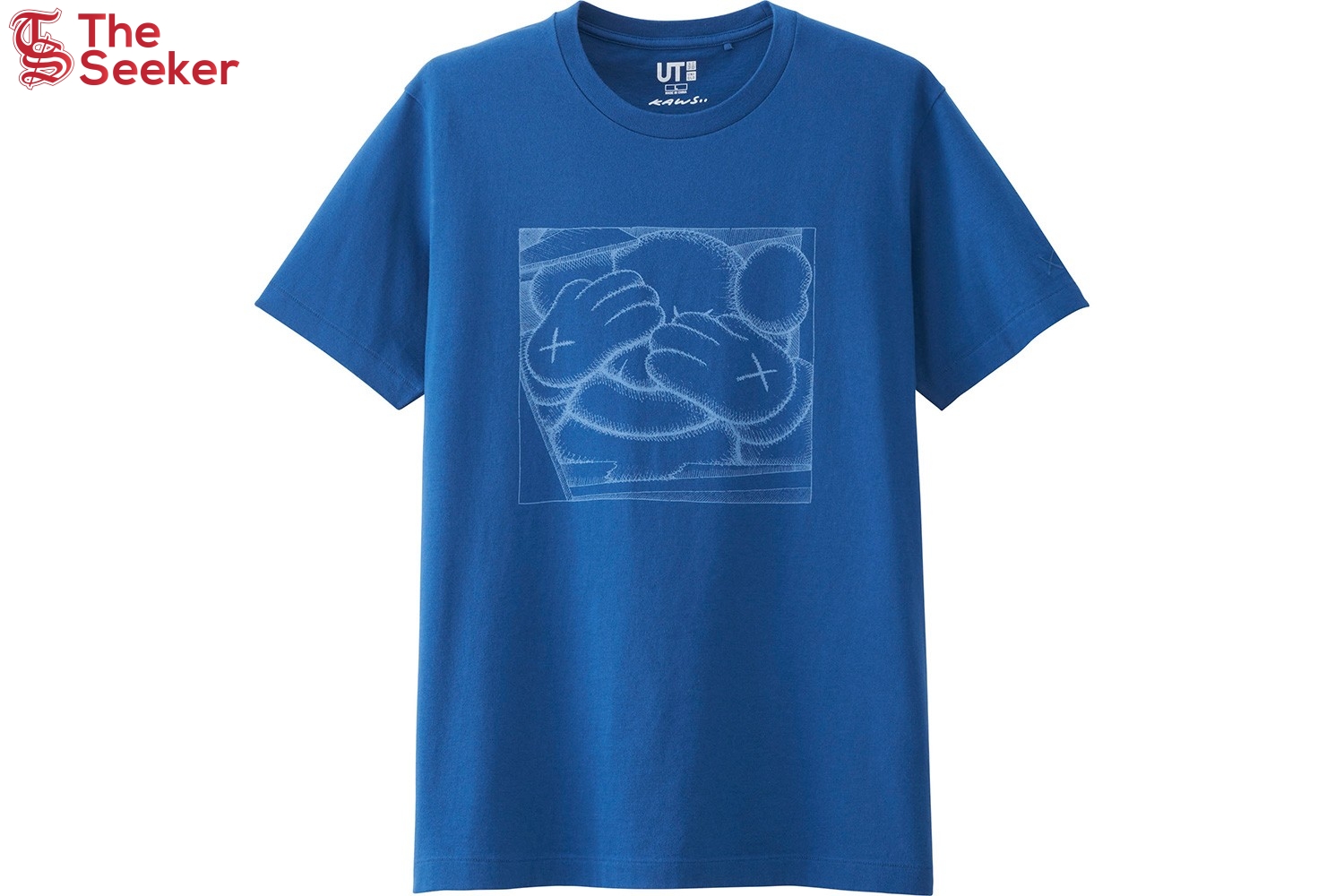 KAWS x Uniqlo Chum Tee Blue