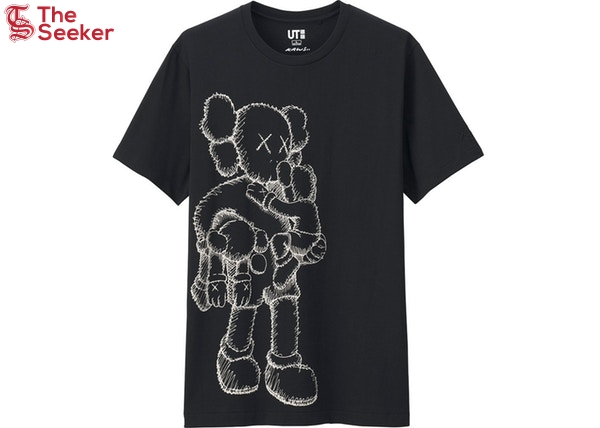 KAWS x Uniqlo Clean Slate Tee (Asia Sizing) Black