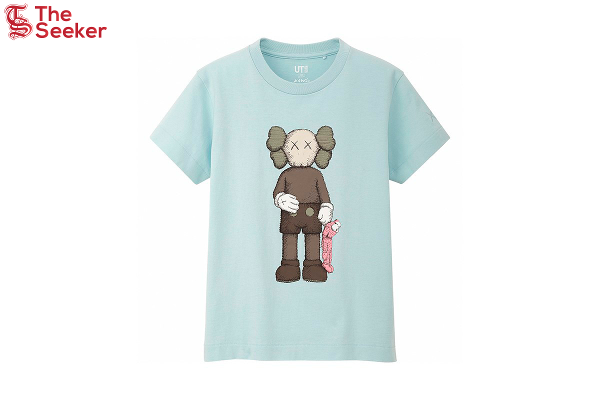 KAWS x Uniqlo Companion Tee (Kids) Light Blue