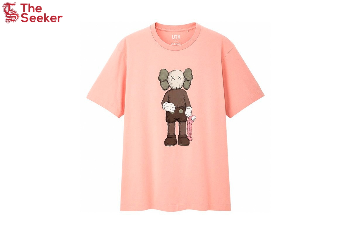 KAWS x Uniqlo Companion Tee (US Sizing) Pink