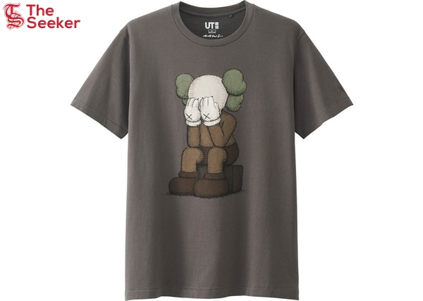 KAWS x Uniqlo Passing Through Tee (Japanese Sizing) Brown