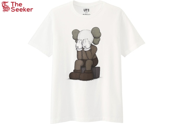 KAWS x Uniqlo Passing Through Tee (Japanese Sizing) White