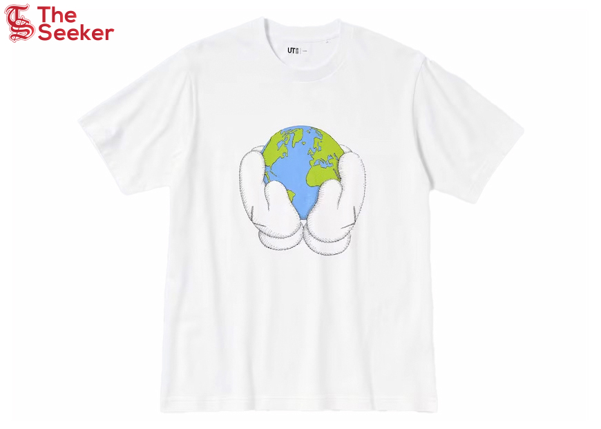 KAWS x Uniqlo Peace For All S/S Graphic T-shirt (Asia Sizing) White