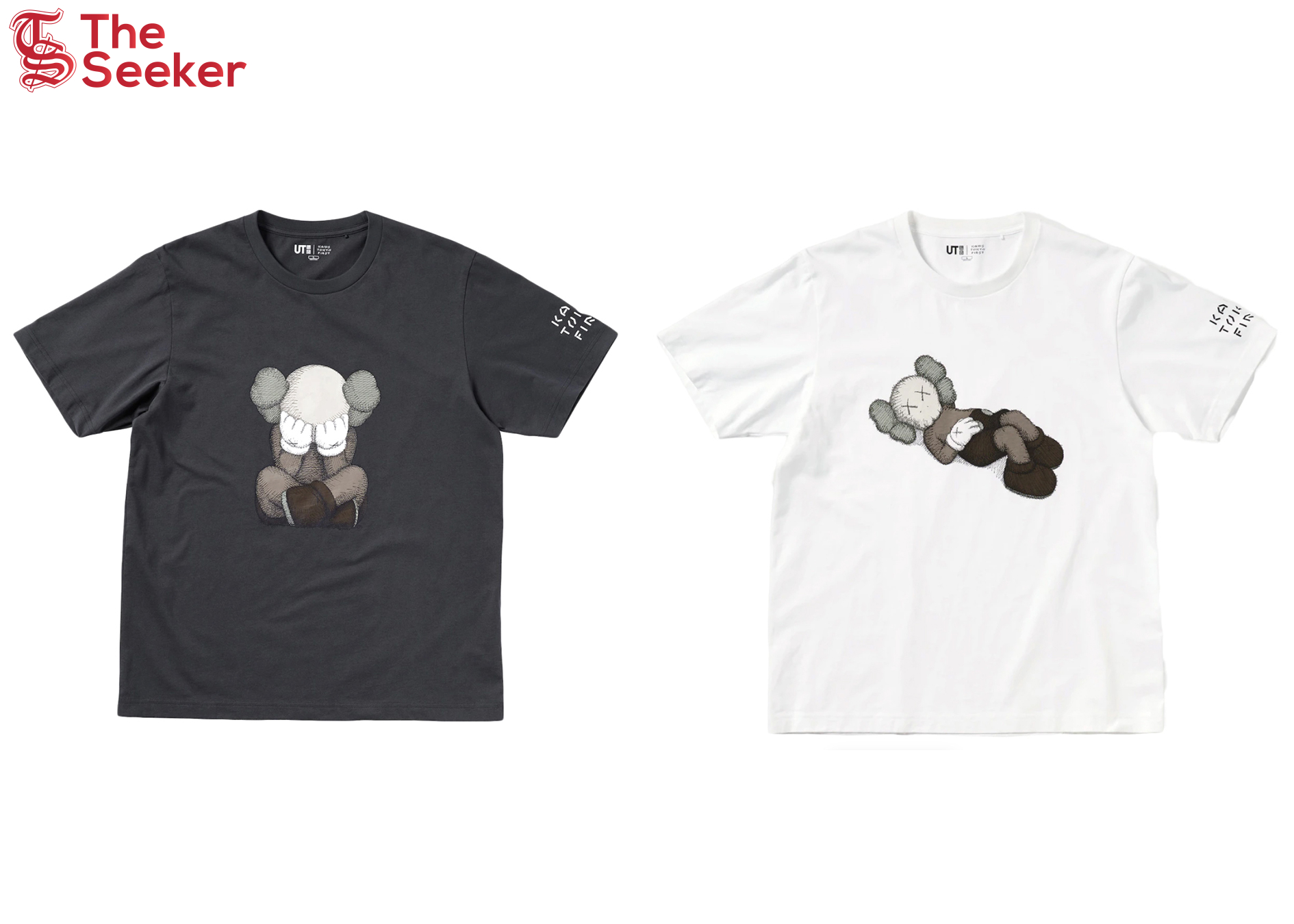 KAWS x Uniqlo Tokyo First Tee (Asia Sizing) Graphic Tee Set 1