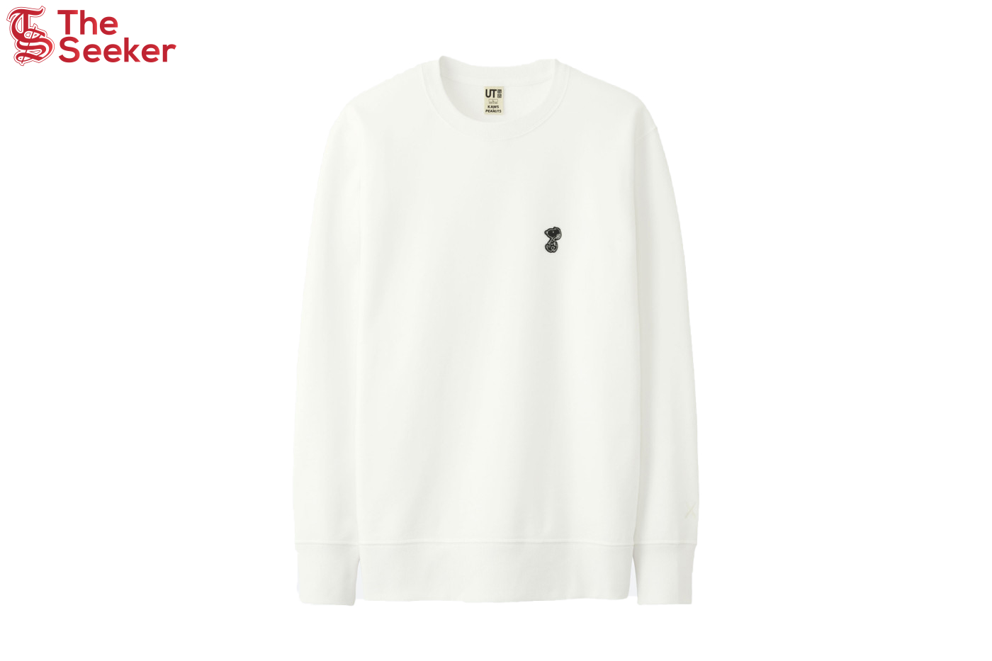 KAWS x Uniqlo x Peanuts Small Snoopy Sweatshirt White