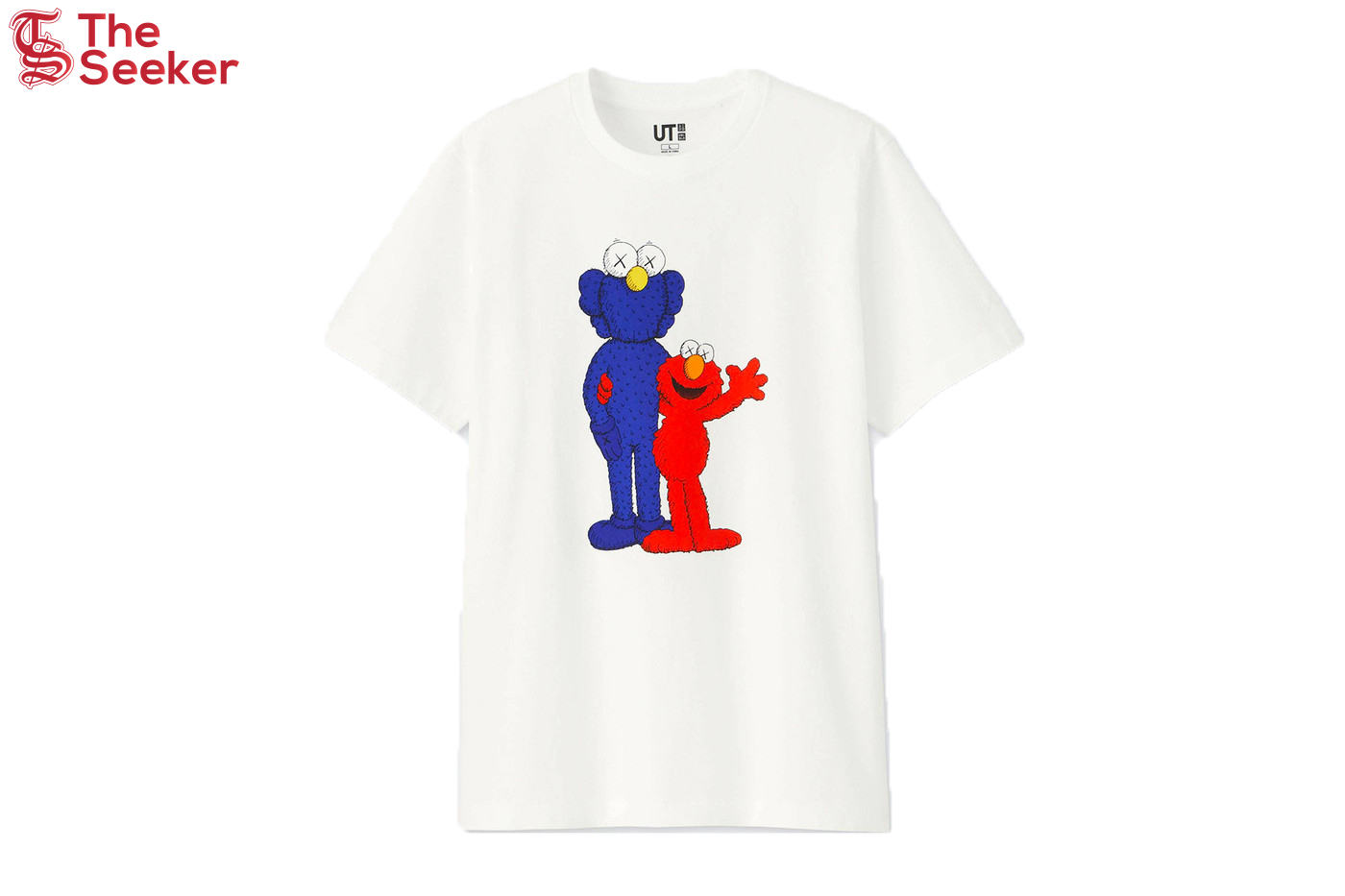 KAWS x Uniqlo x Sesame Street BFF Elmo Tee White