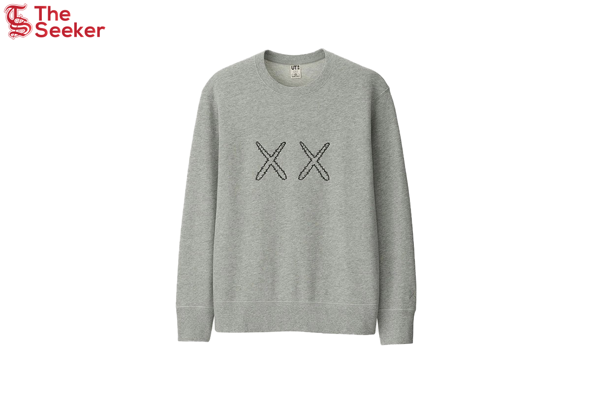 KAWS x Uniqlo x Sesame Street XX Sweatshirt Gray