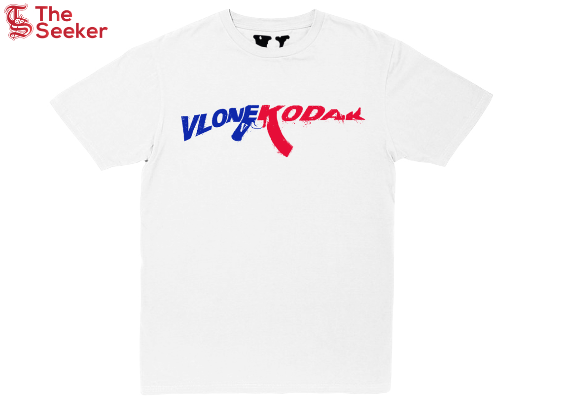 Kodak Black x Vlone 47 T-shirt White