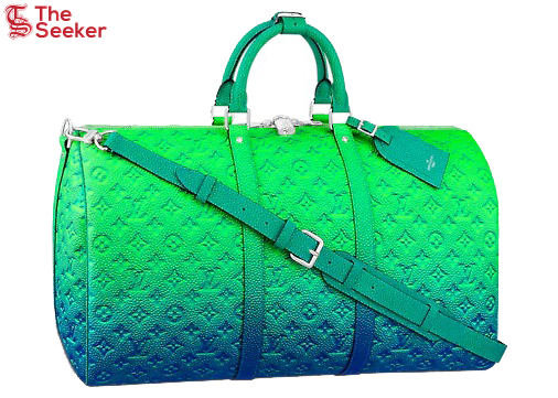 Louis Vuitton Keepall 50B Taurillon Illusion Blue/Green