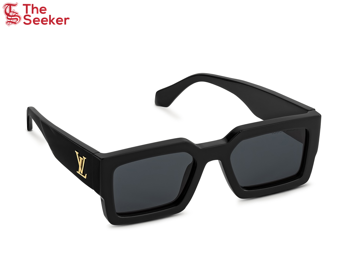 Louis Vuitton LV Clash Square Sunglasses Black/Gold (Z1579E)