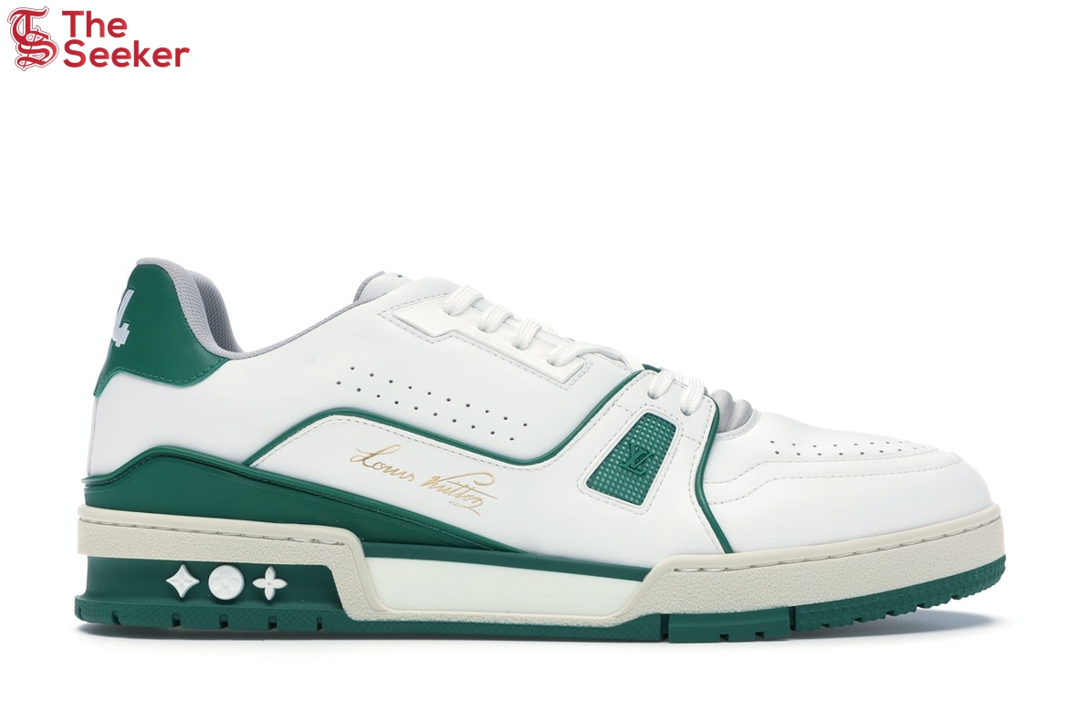 Louis Vuitton LV Trainer Sneaker Low White Green