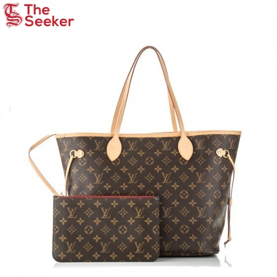 Louis Vuitton Neverfull Monogram MM Cerise Lining