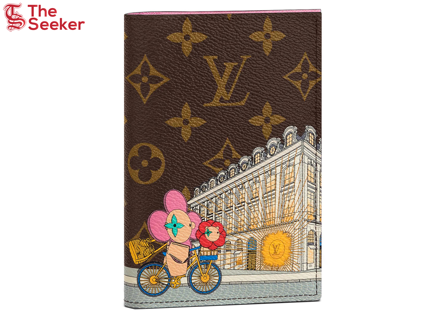 Louis Vuitton Passport Cover Vivienne Holiday Monogram Canvas/Pink