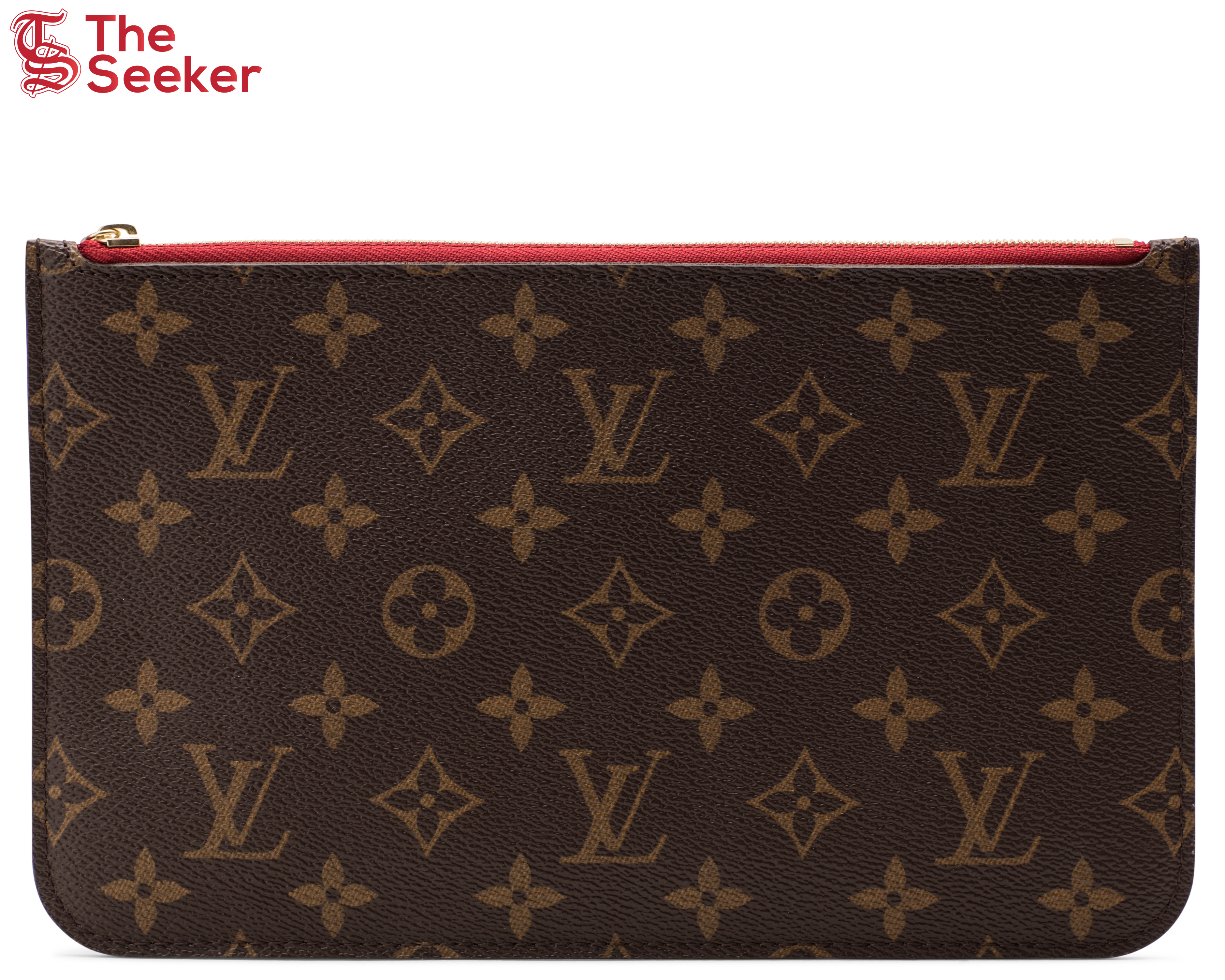 Louis Vuitton Pochette Monogram MM/GM Cerise Lining