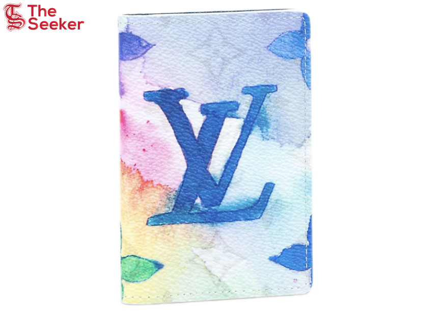 Louis Vuitton Pocket Organizer Monogram Watercolor Multicolor
