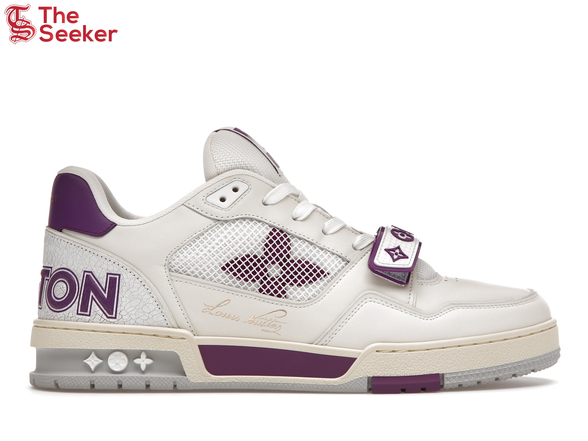 Louis Vuitton Trainer Violet Mesh