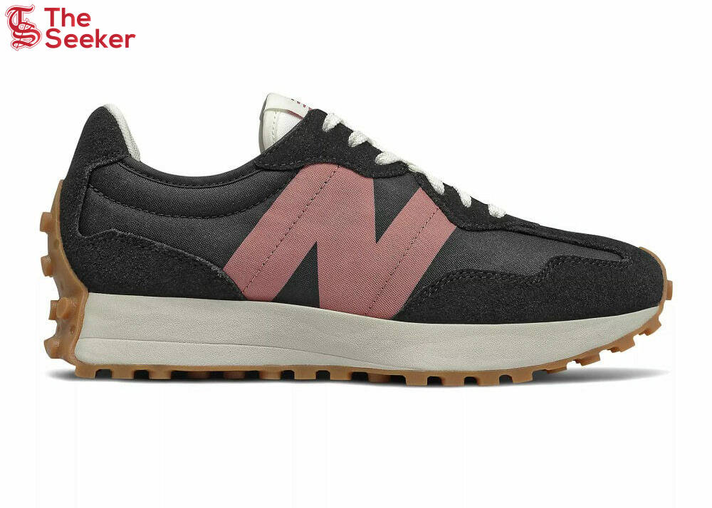 New Balance 327 Black Pink Gum (Women's)