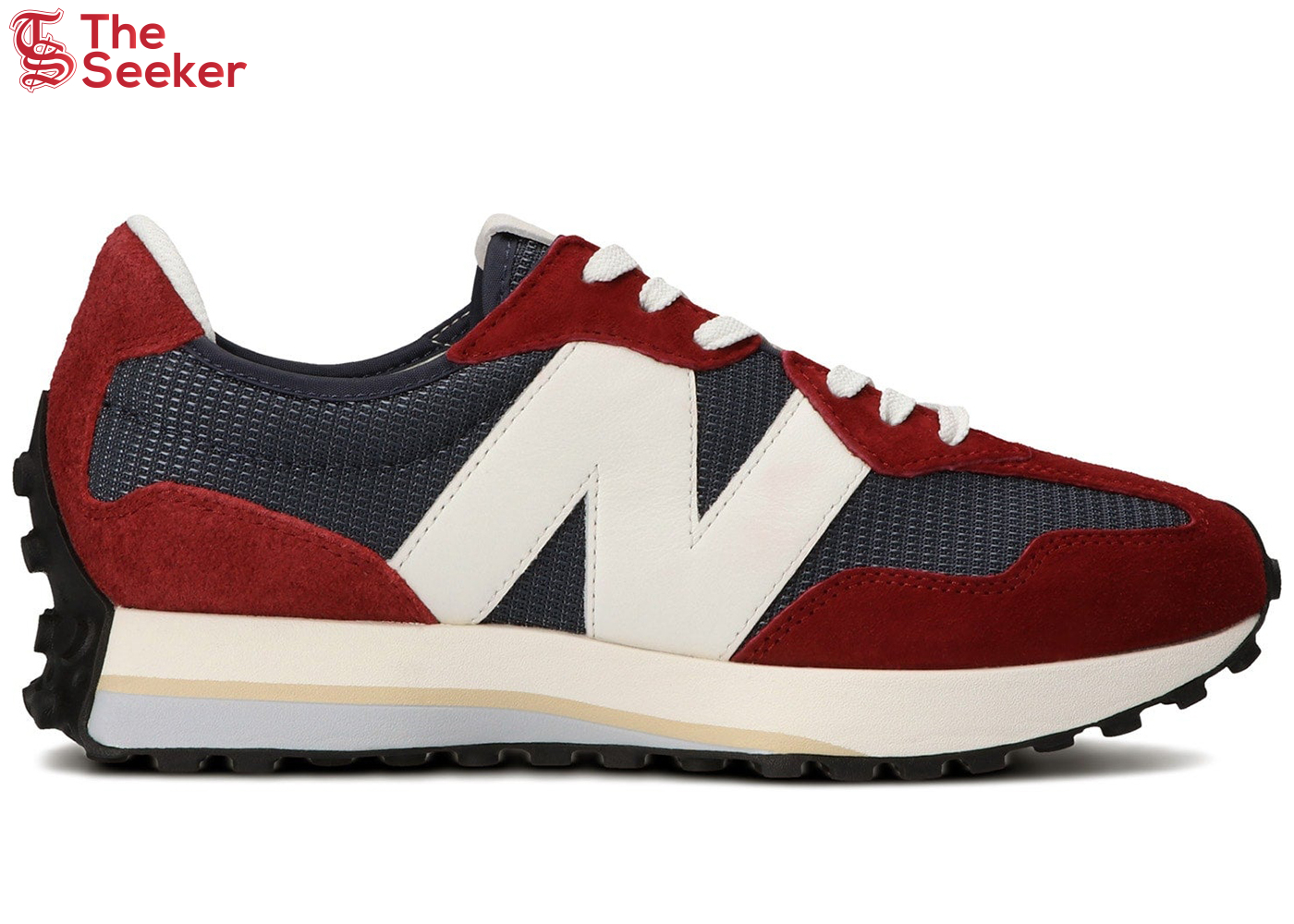 New Balance 327 Navy Blue Red White