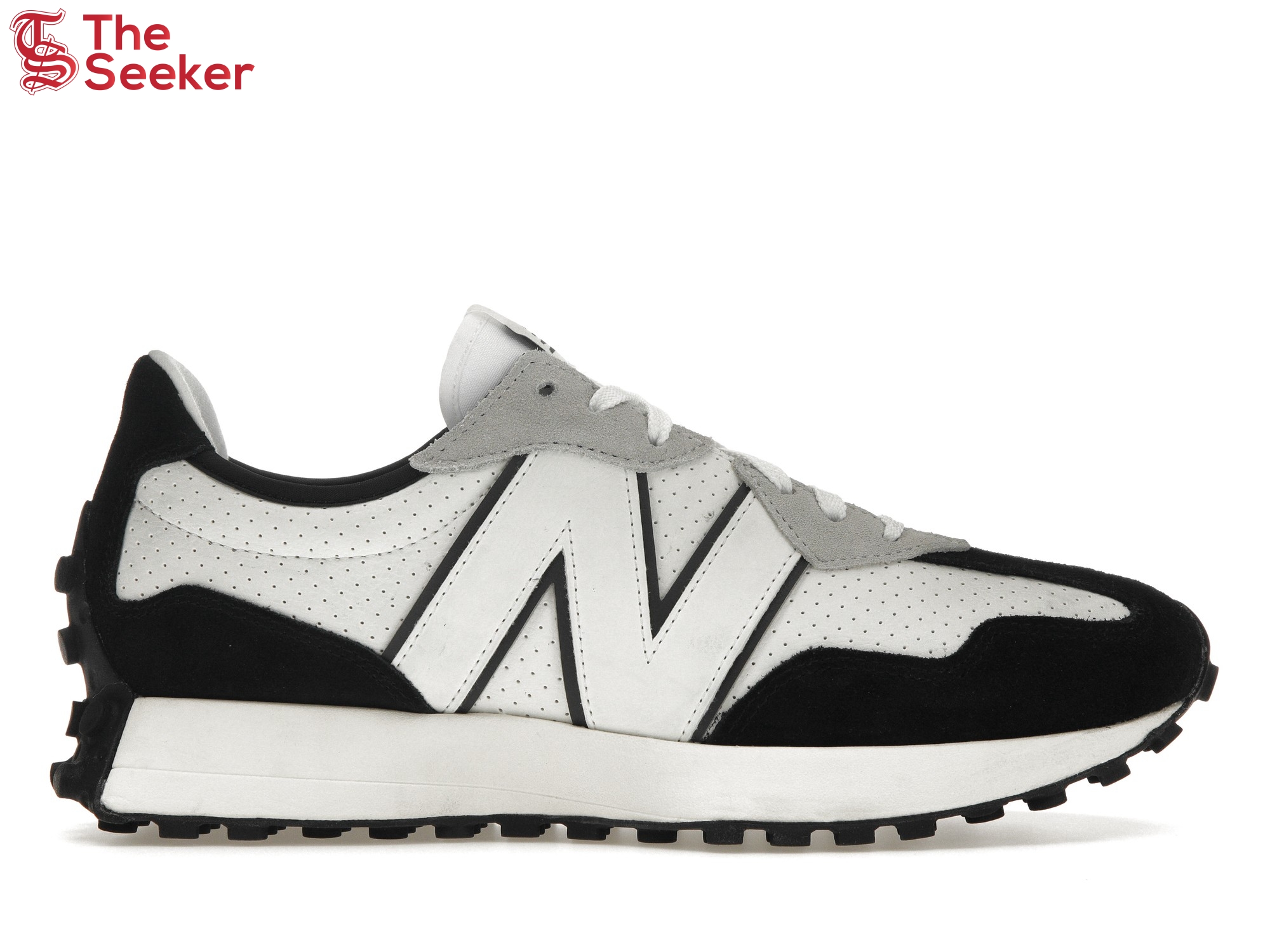 New Balance 327 White Black Grey