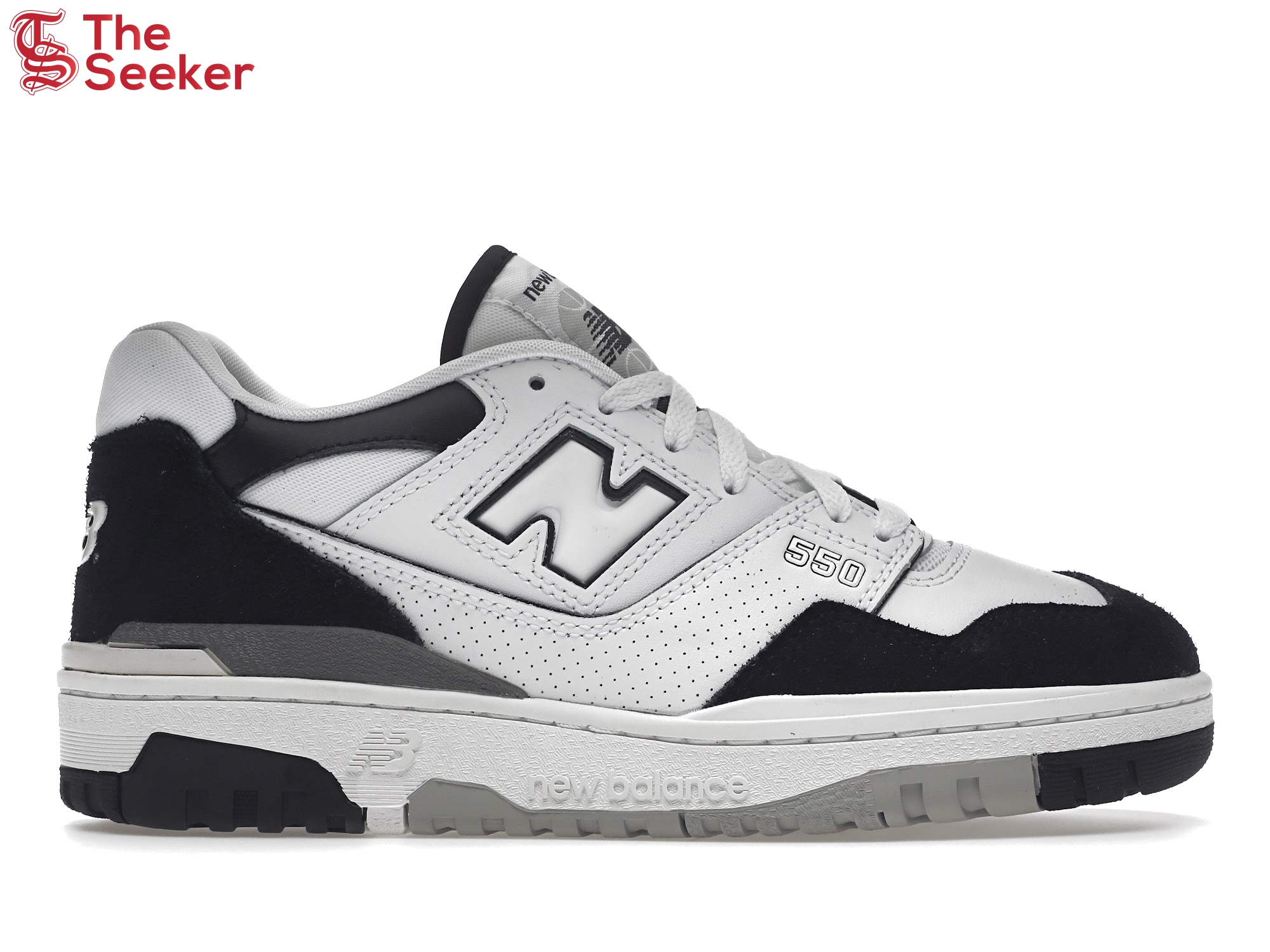 New Balance 550 White Black Rain Cloud