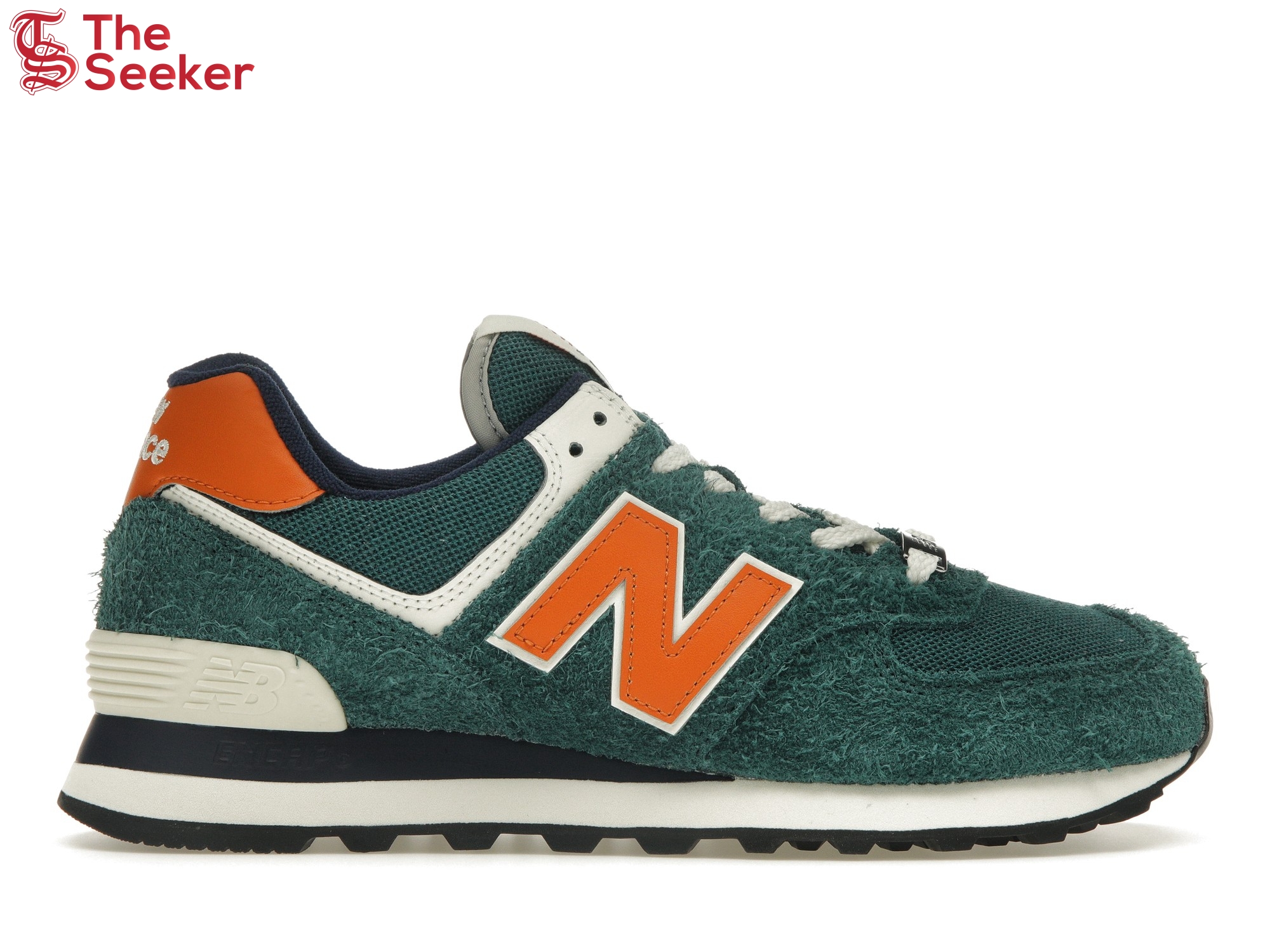 New Balance 574 Aqua Green Orange