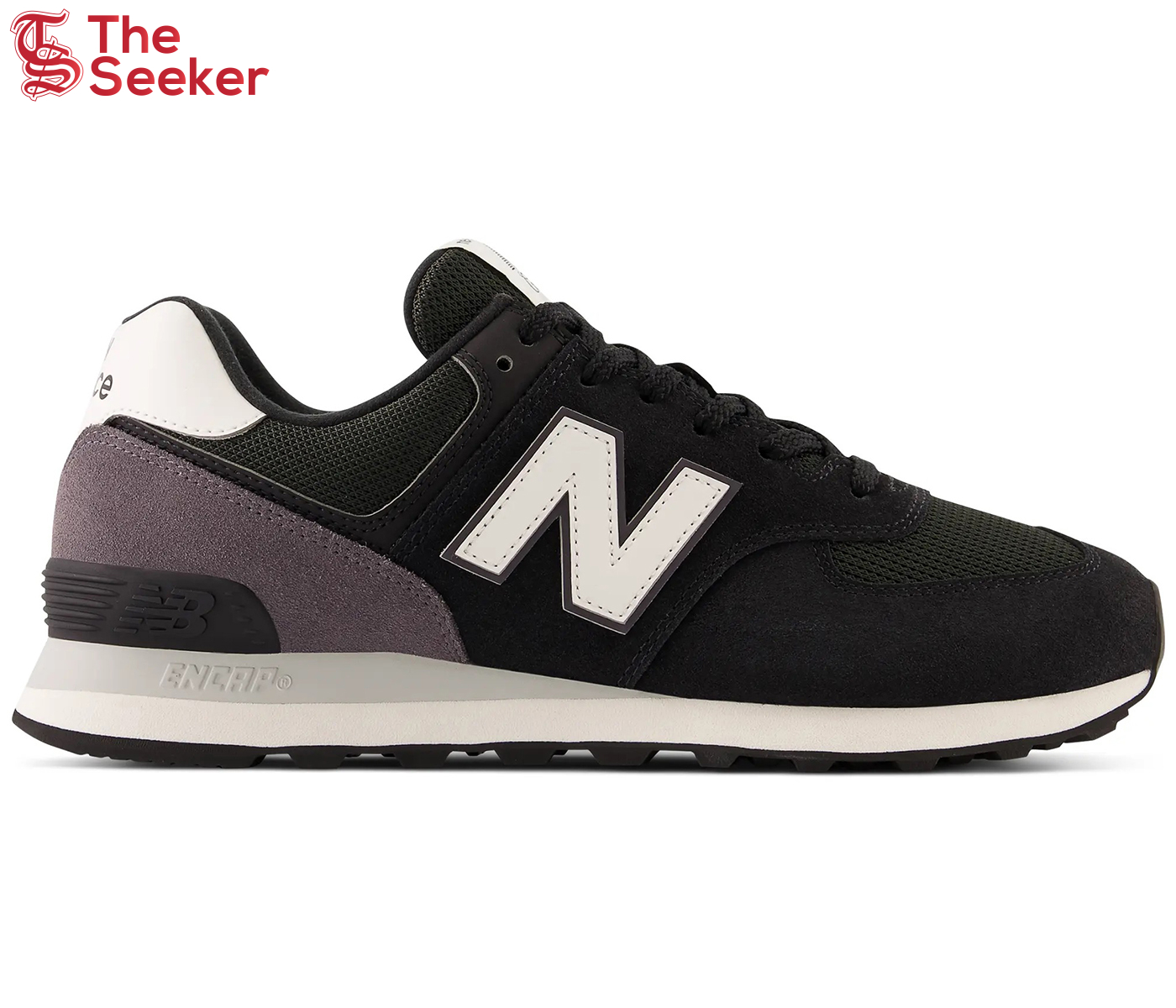 New Balance 574 Black Night White