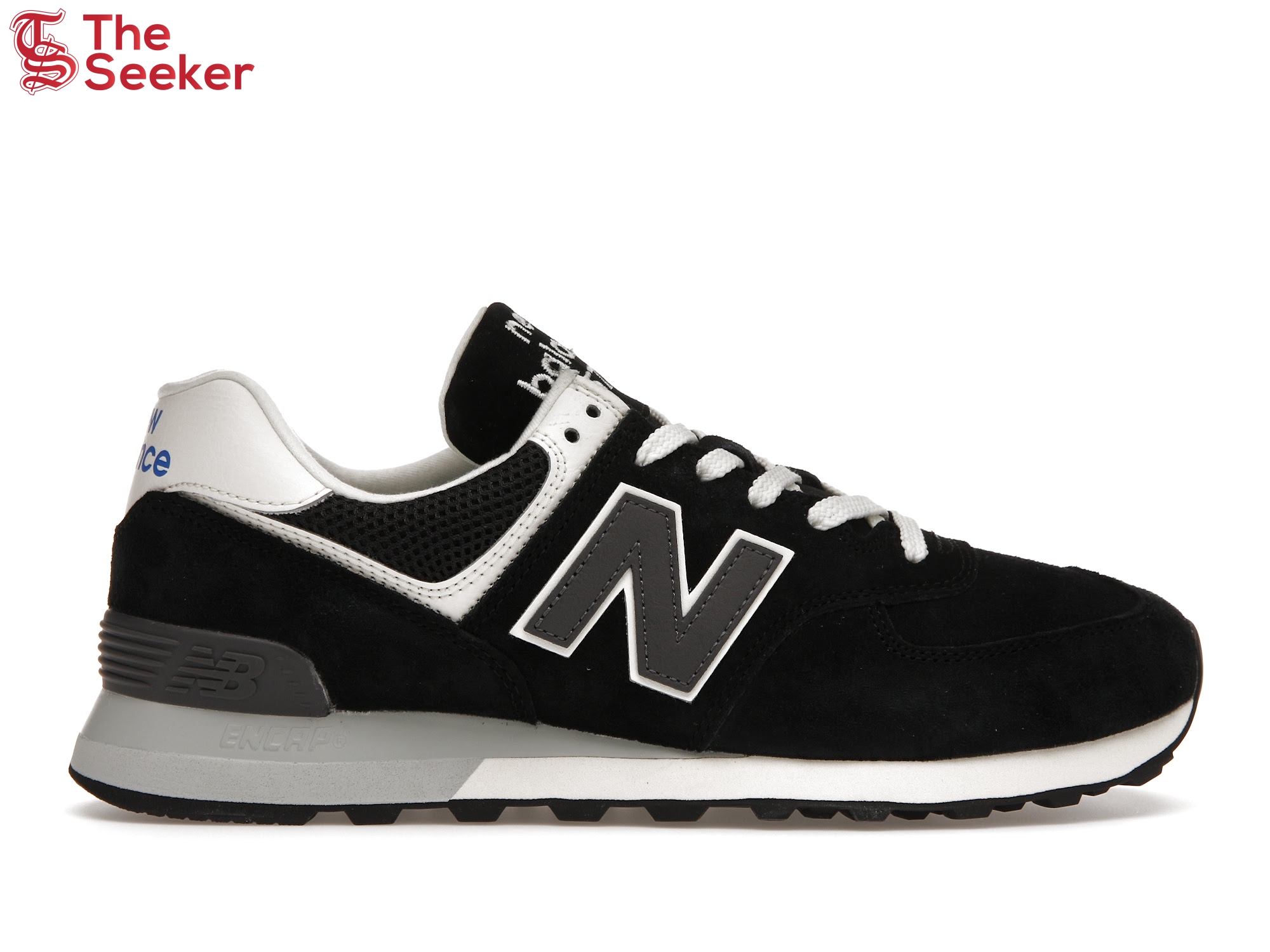 New Balance 574 Black White Grey