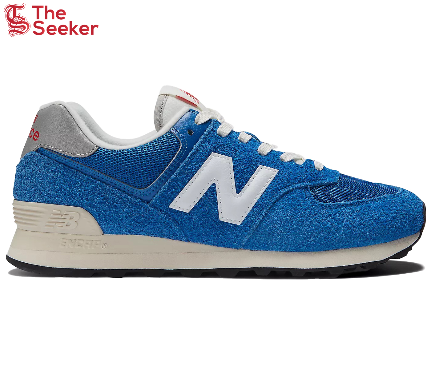 New Balance 574 Blue White Silver