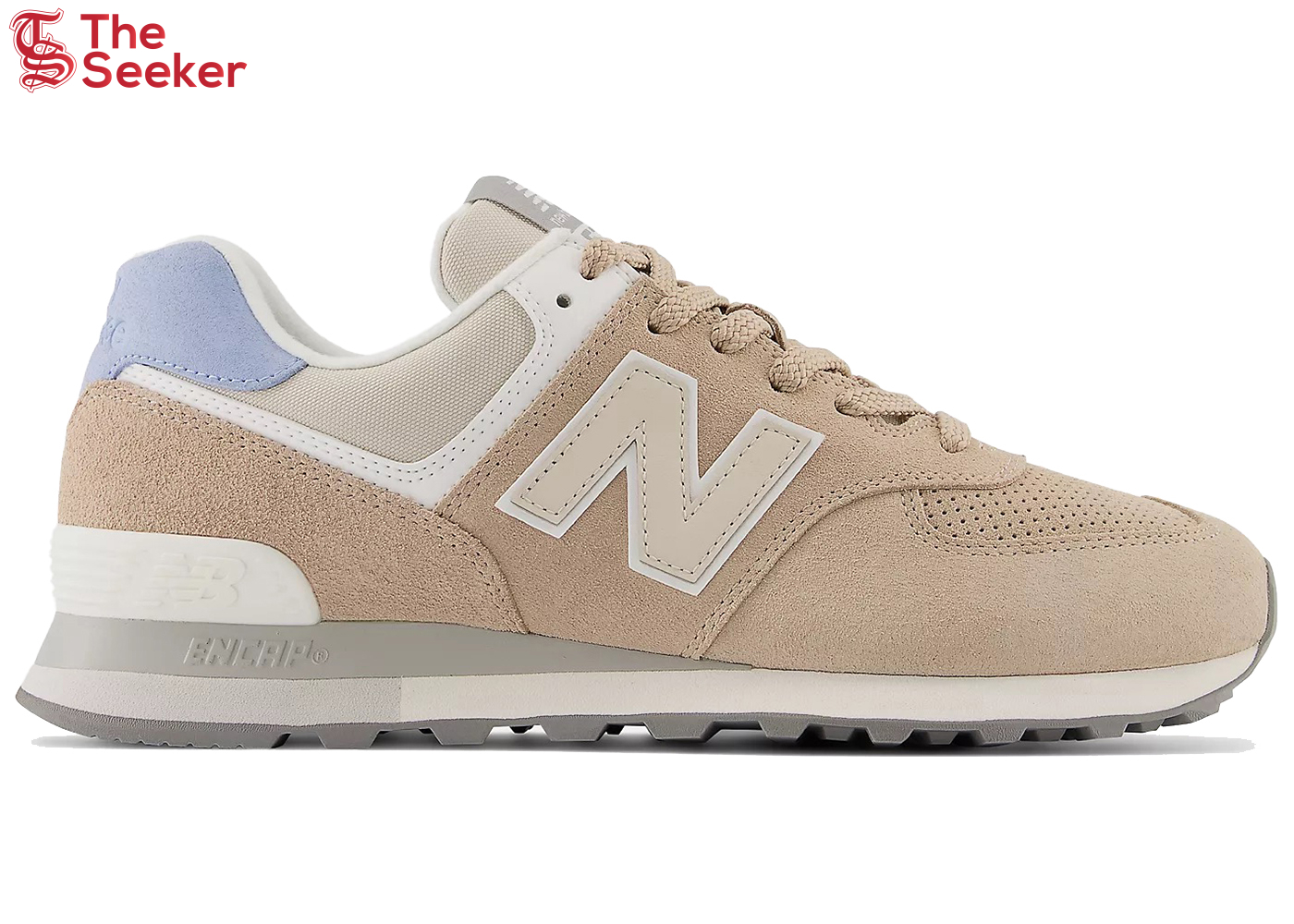 New Balance 574 Brown Light Blue