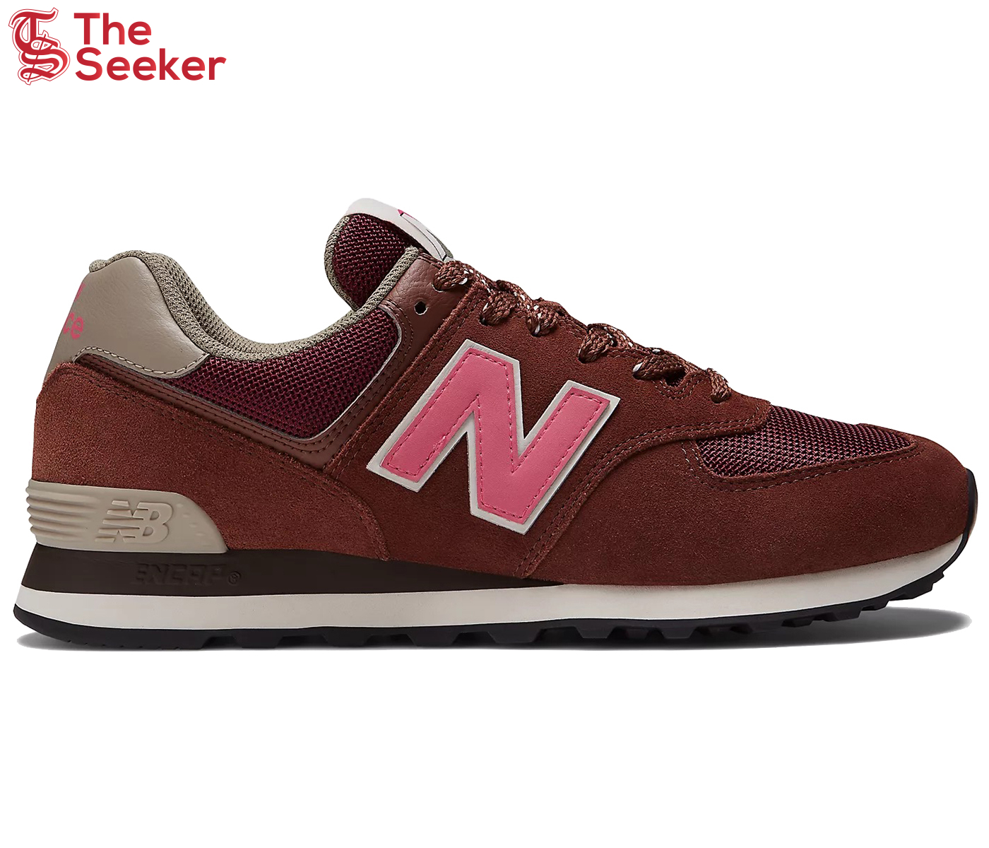 New Balance 574 Brown Pink