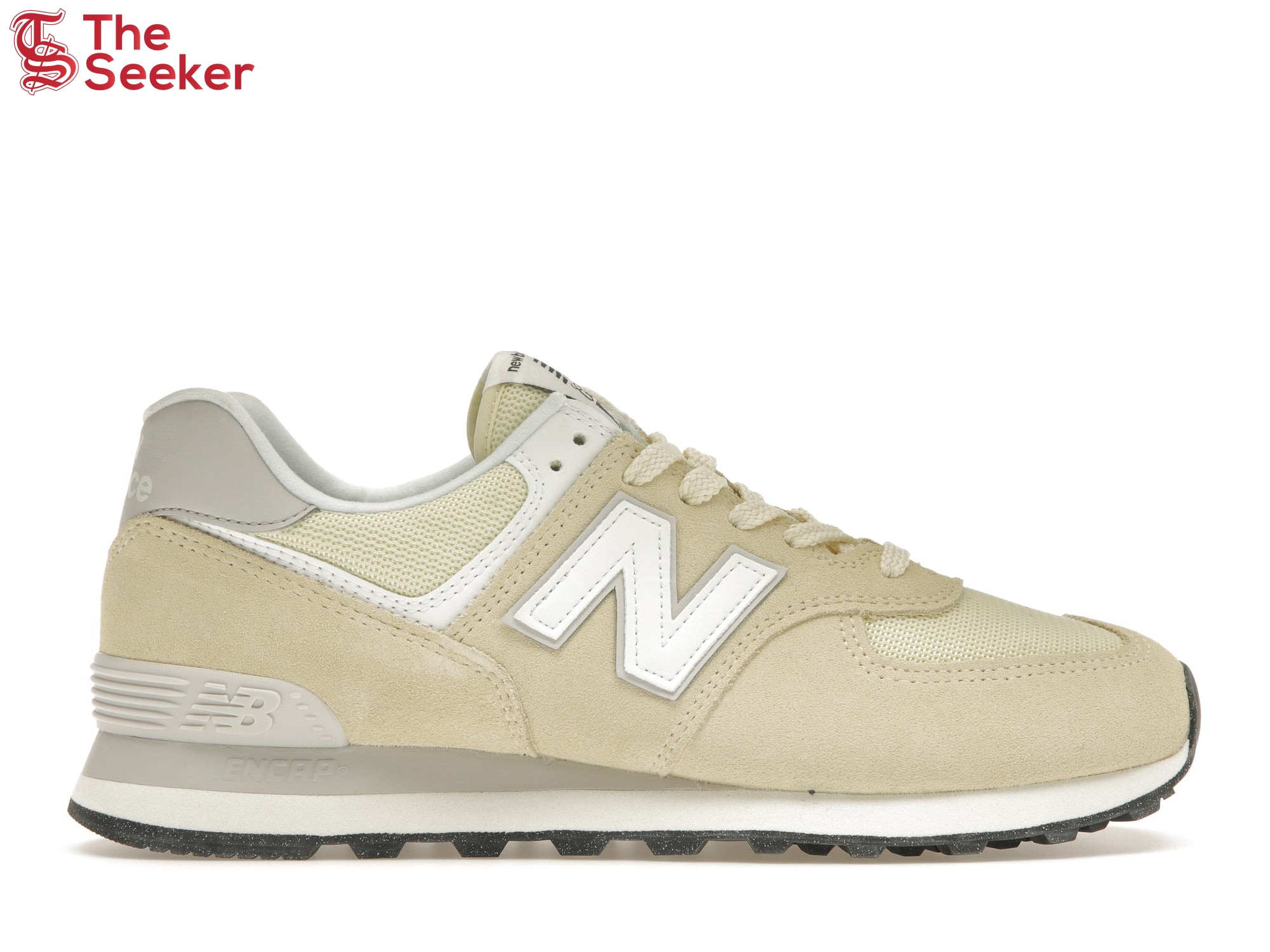 New Balance 574 Canary Yellow White