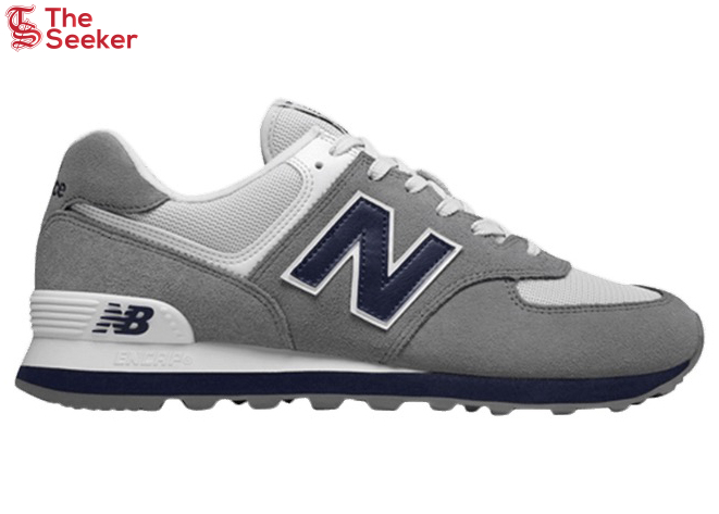 New Balance 574 Core Plus Grey Gunmetal Navy