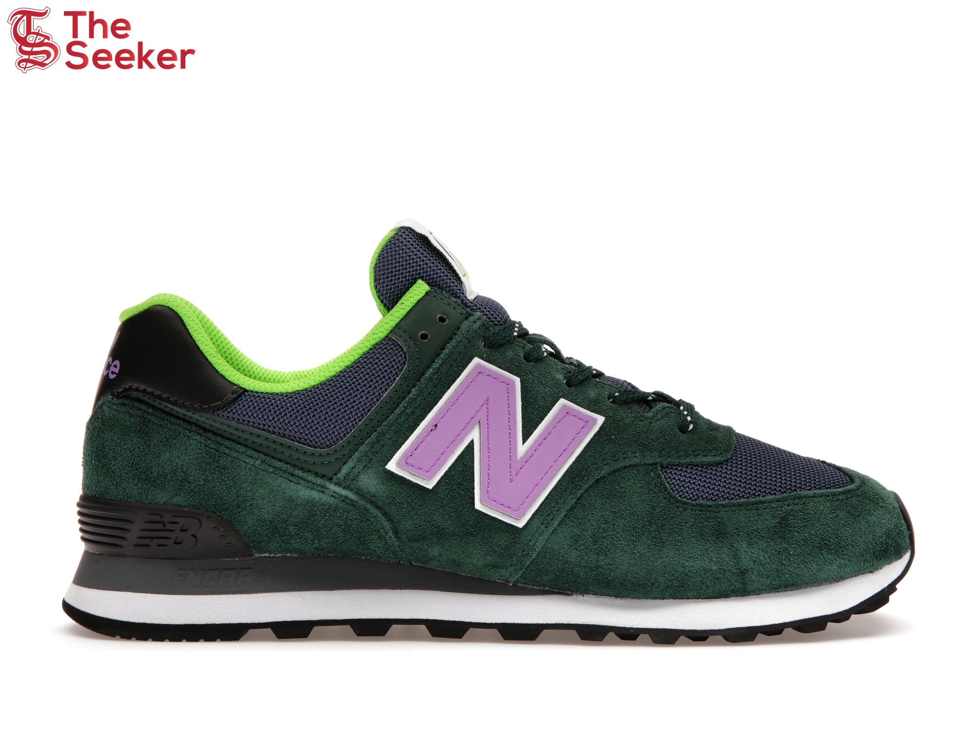 New Balance 574 Green Purple