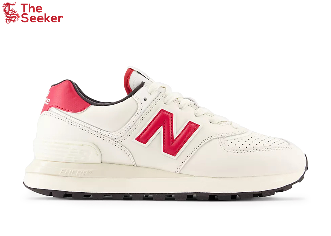 New Balance 574 Legacy Angora Crimson