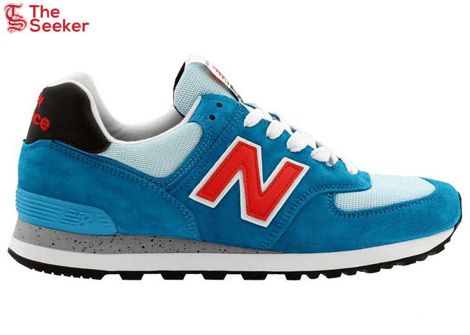 New Balance 574 Made In USA Blue Red
