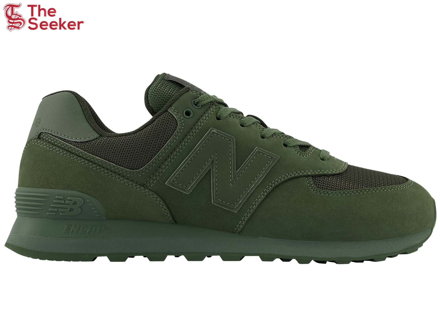 New Balance 574 Mono Green Norway Spruce