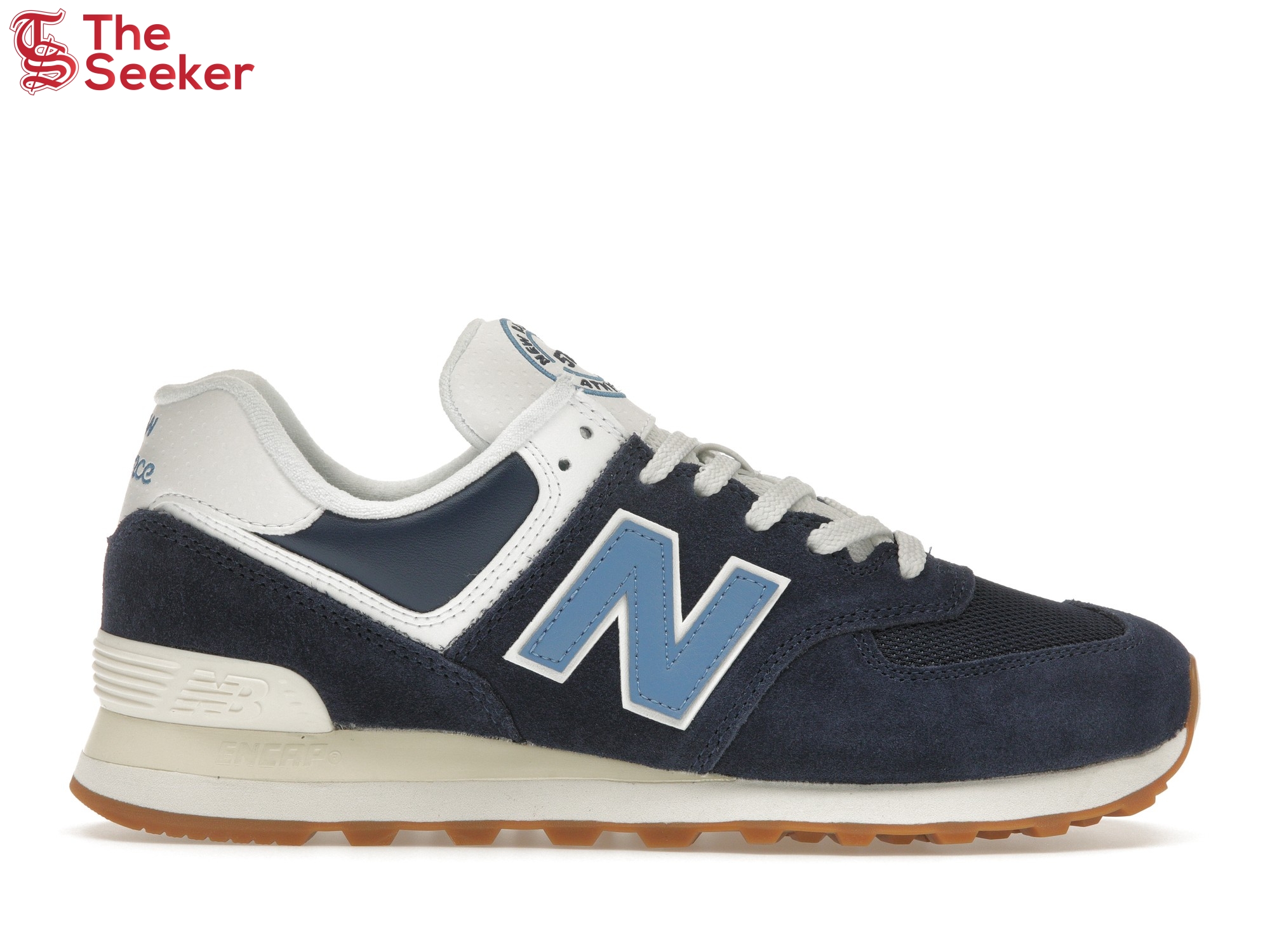 New Balance 574 Navy White Blue