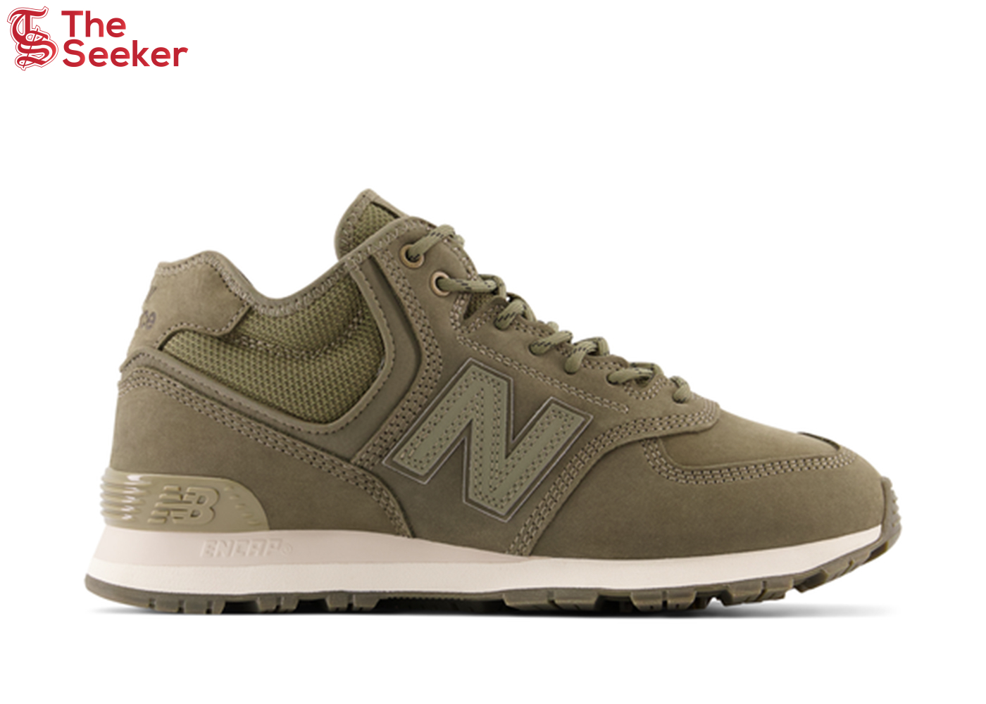 New Balance 574 Olive Black