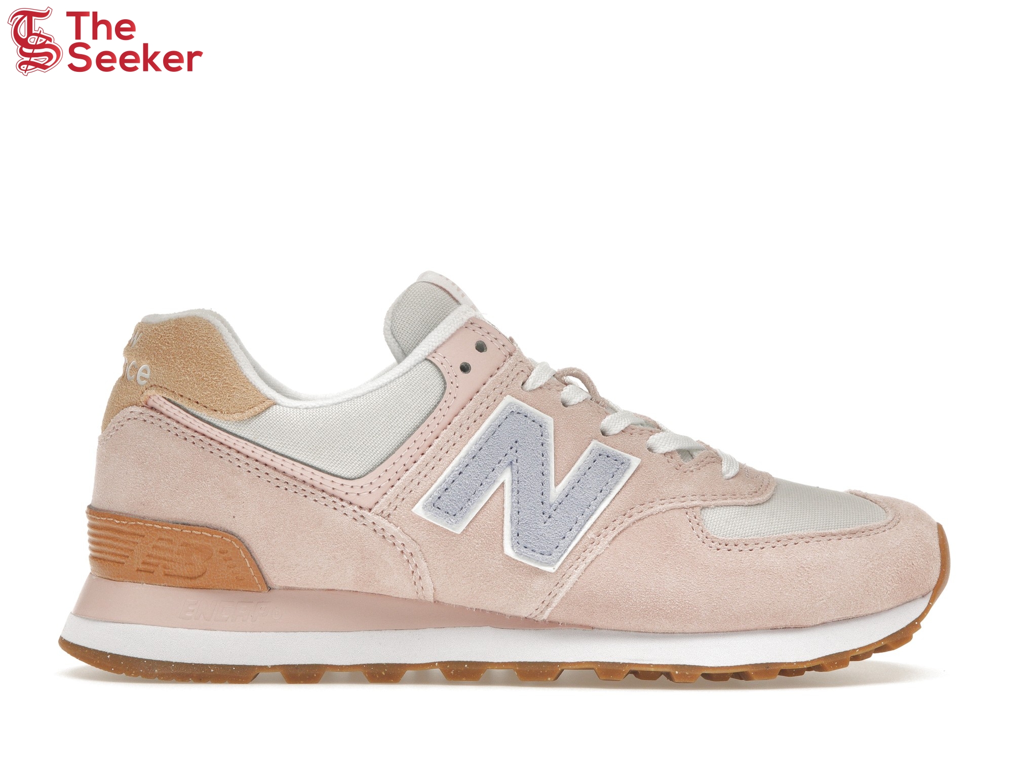 New Balance 574 Pink Blue Orange (Women's)