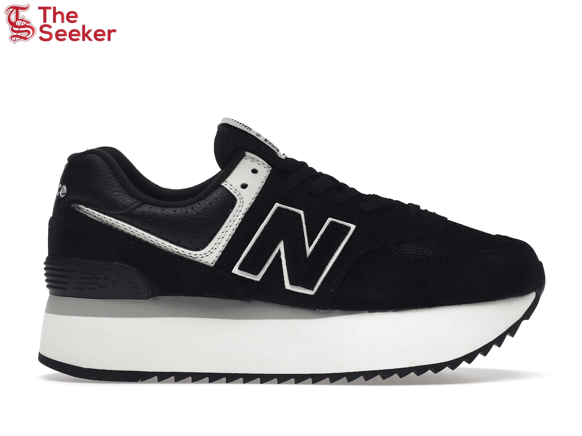 New Balance 574 Plus Black (Women's)