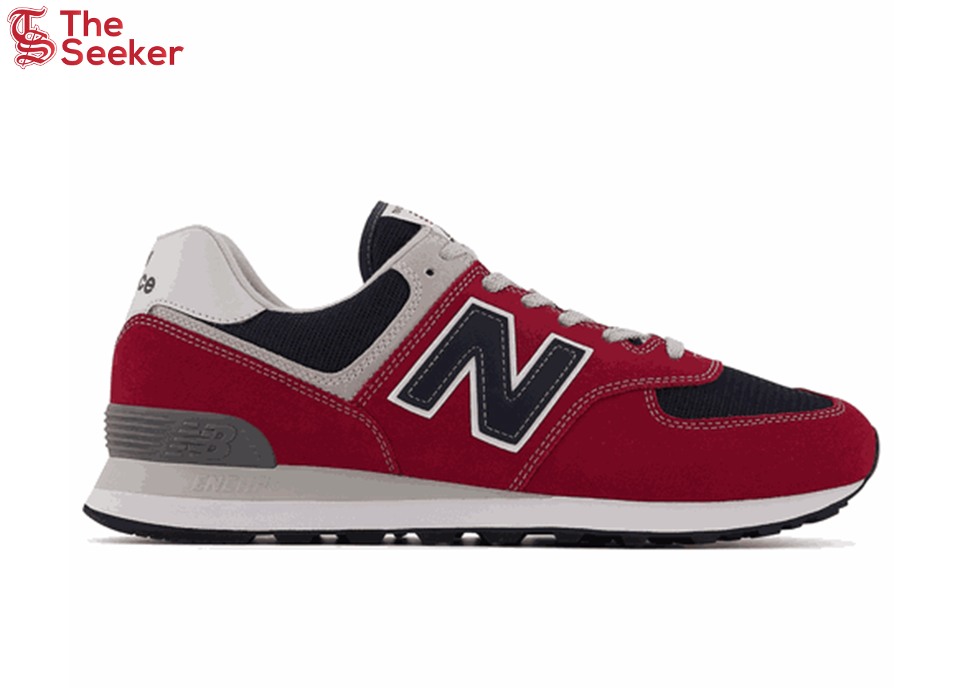 New Balance 574 Red Navy