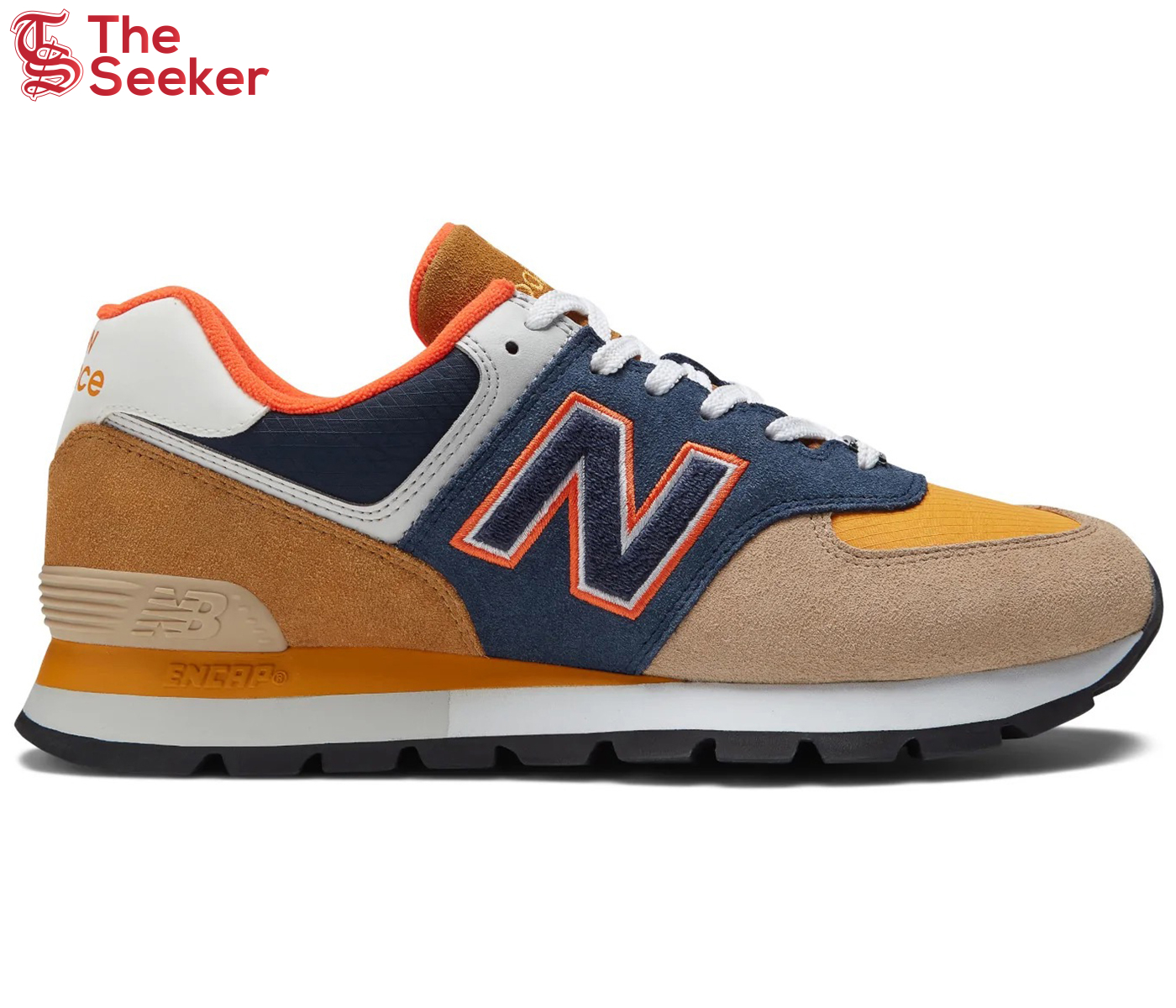 New Balance 574 Rugged Brown Navy