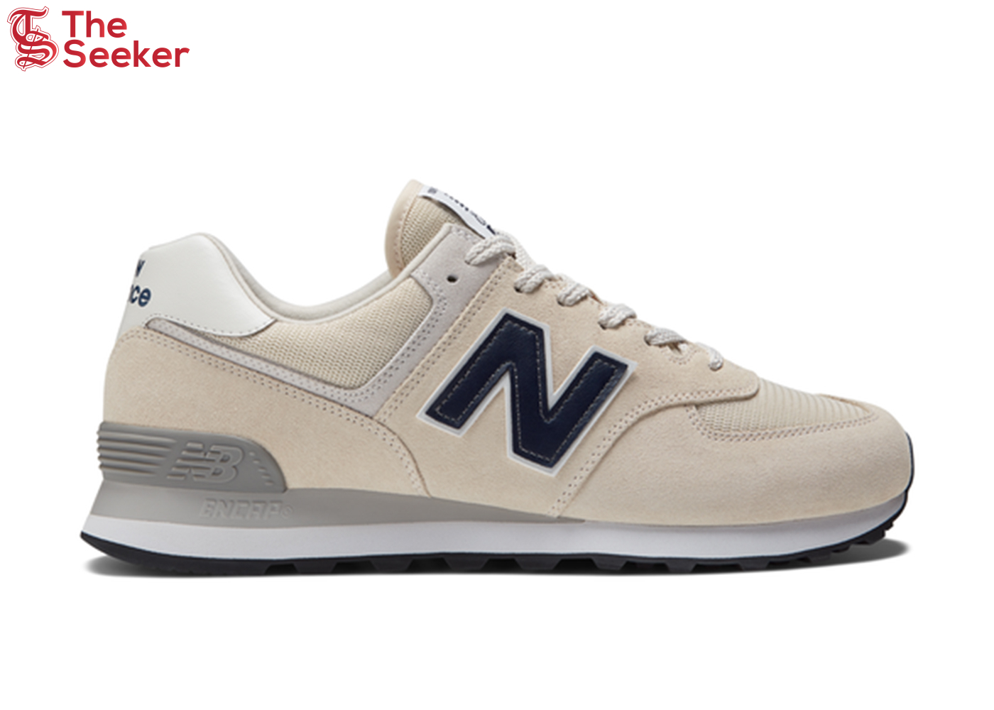 New Balance 574 Tan Navy