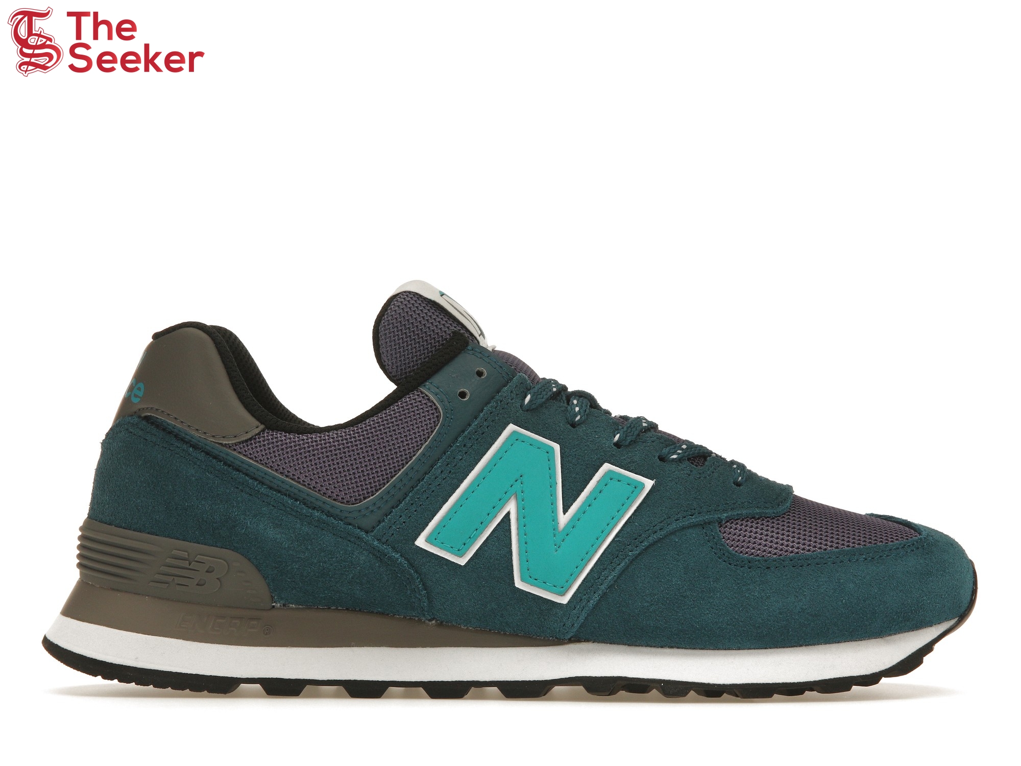 New Balance 574 Teal Purple