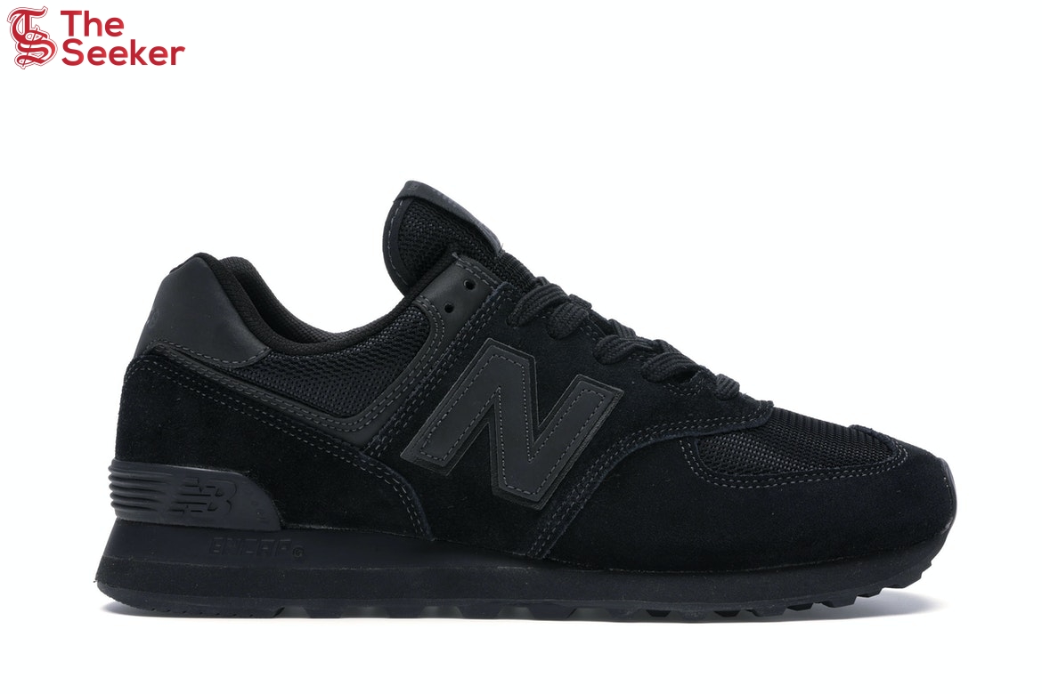 New Balance 574 Triple Black