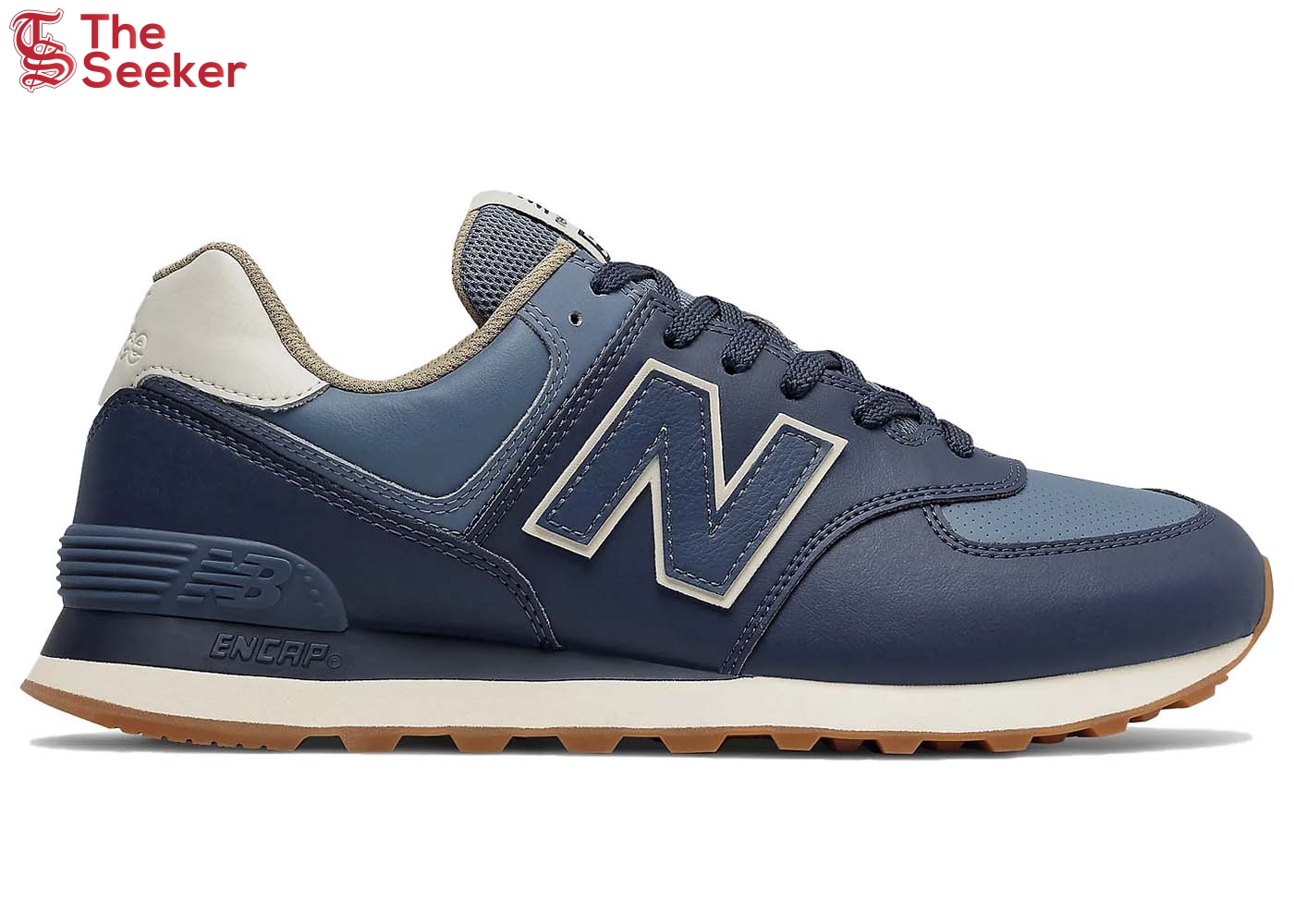 New Balance 574 Vegan Natural Indigo Gum