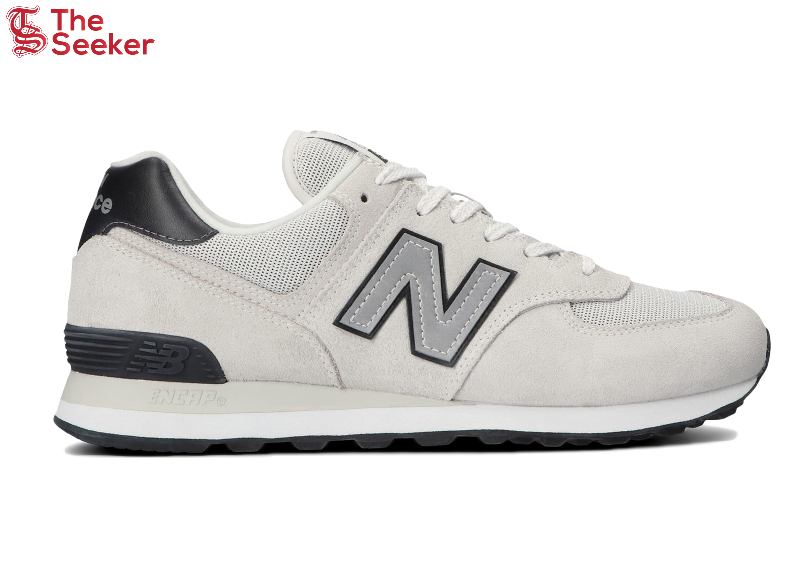 New Balance 574 White Silver