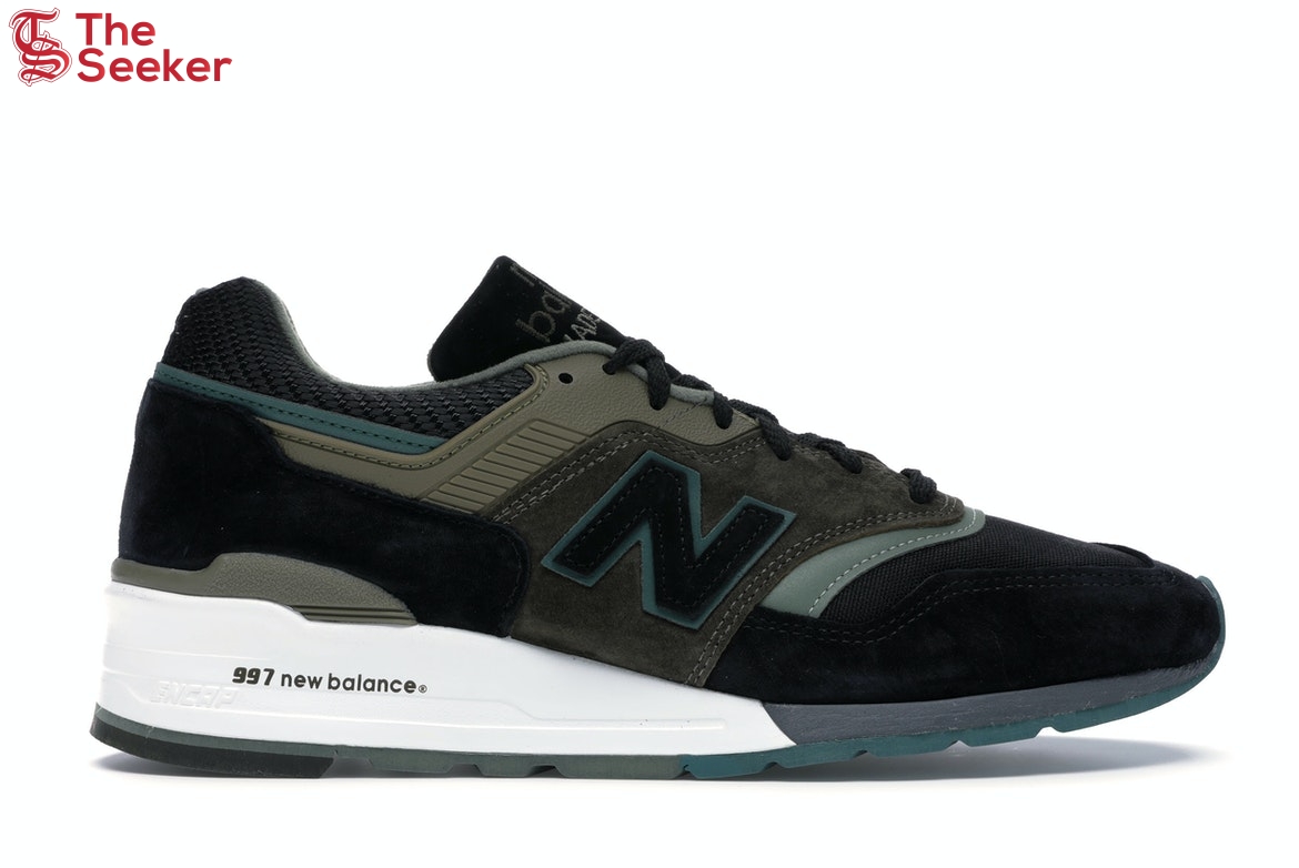 New Balance 997 Black Green