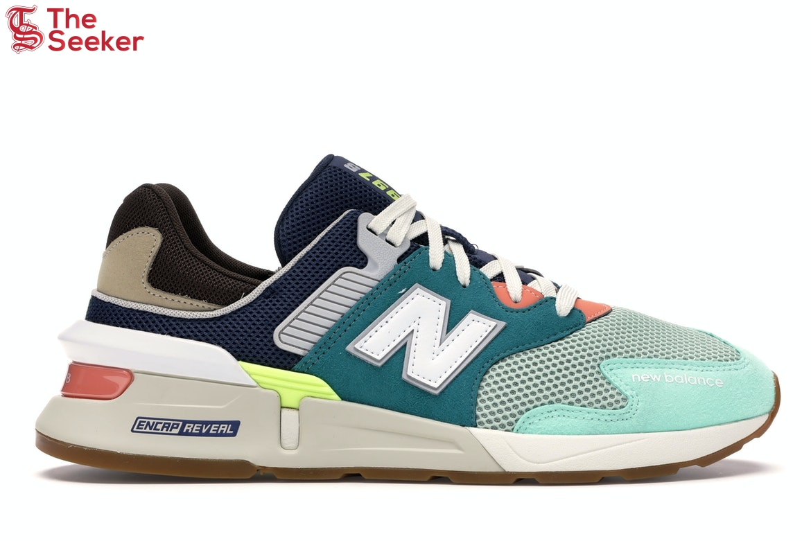 New Balance 997 Sport Teal Brown