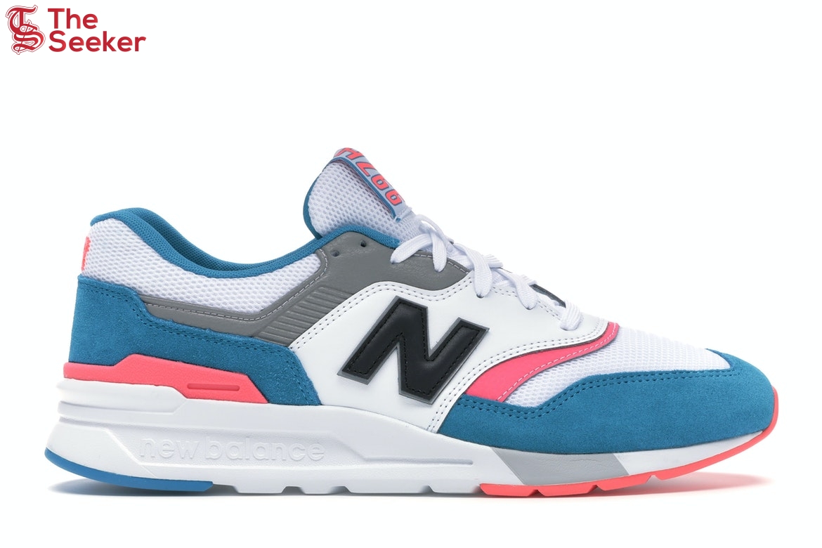 New Balance 997 White Aqua